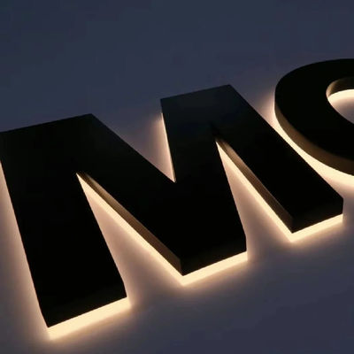 병원 눈 야외 맞춤형 LED 채널 사이니지 3D LED 편지 광고 사이니지