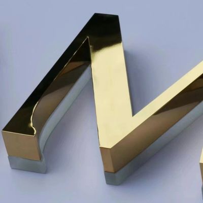 아크릴 3D 문자 표지판 상점 맞춤형 크기 LED 백라이트 표지판 편지