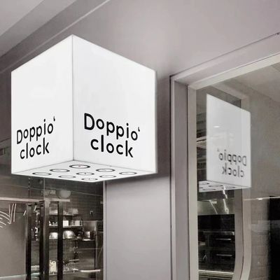 맞춤형 원형 아크릴 진공 방광 LED 3D 글자 야외 빛 박스 야외용