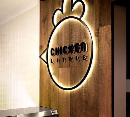 외관광고 맞춤형 크기와 광원을 가진 스테인리스 스틸 LED 글자