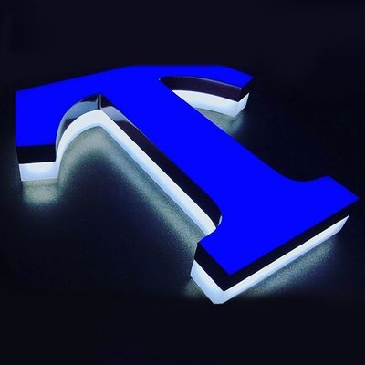 야외 조명 정원 응용 프로그램과 함께 사용자 지정 방수 LED 조명 3D 글자