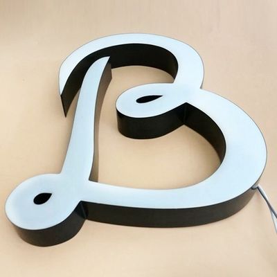야외 조명 정원 응용 프로그램과 함께 사용자 지정 방수 LED 조명 3D 글자