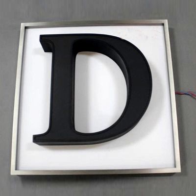 야외 조명 정원 응용 프로그램과 함께 사용자 지정 방수 LED 조명 3D 글자
