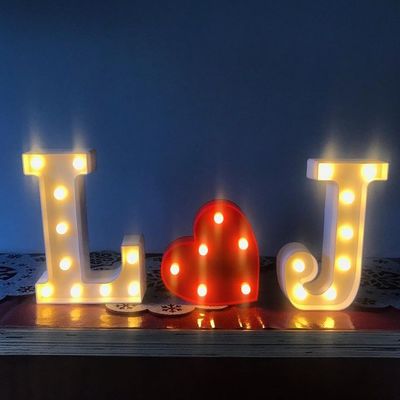 호텔 상점 장식 조명 12V 입력 전압과 함께 작은 LED 마키어 글자 마키어 표지판