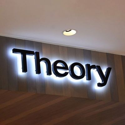 맞춤형 사이즈 LED 조명 표지판 28C 온도 회사 수신