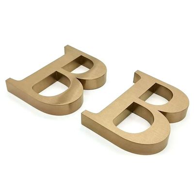 스테인레스 스틸 3D 금속 글자 표지