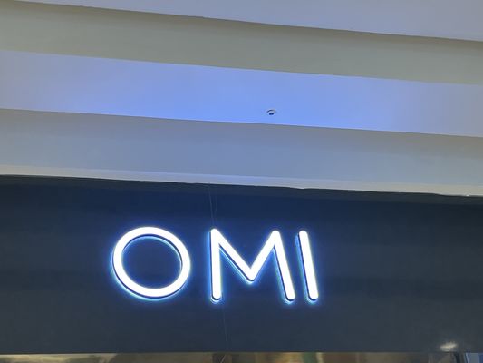 LED 아크릴 제조 3D 조명 상점 전면 차원 문자
