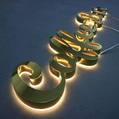 28C 방수 LED 광고 글자 커스텀 비즈니스 야외 조명