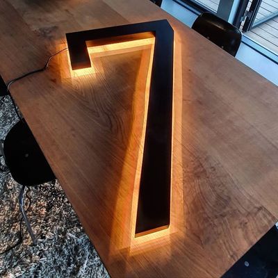 야외 사이니지 커스텀 3d 로고 백라이트 라이트 사업용 사이니지 조명 광고