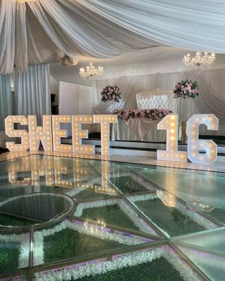 입력 전압 12V LED 마케이 글자 3ft 4ft 5ft 큰 숫자 거대 조명 글자
