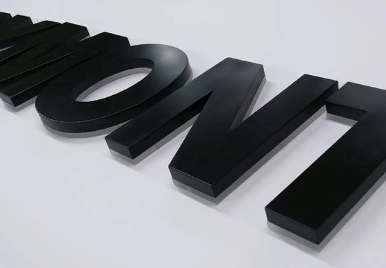 병원 눈 야외 맞춤형 LED 채널 사이니지 3D LED 편지 광고 사이니지