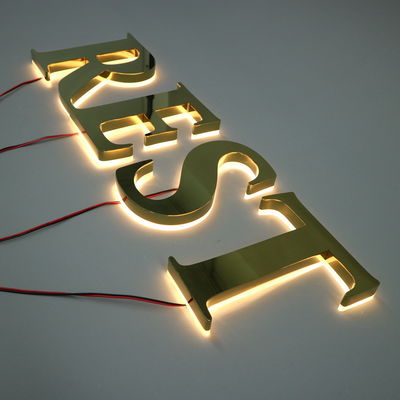 LED 스트립 광원 사용자 지정 금속 상점 정면 야외 정면 3D 상점 비즈니스 사이니지