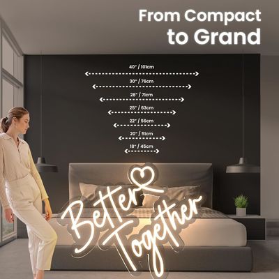 LED 스트립 빛 소스 결혼식 표지판 및 눈 비즈니스에 맞춤 로고 네온 라이트