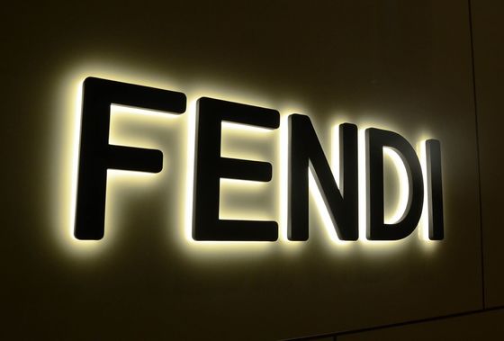 12V LED 스트립 사용자 지정 금속 비즈니스 광고 사이니지 사무실 벽 글자 로고
